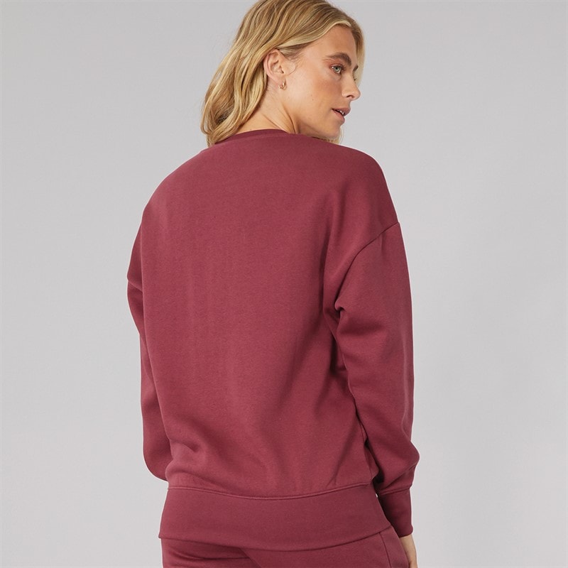 Bench Dame Ercie Sweatshirt Burgundy - Billede 2