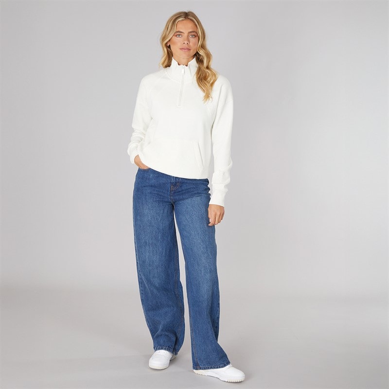 Bench Dame Zilia Sweatshirt Vinter Hvid - Billede 3