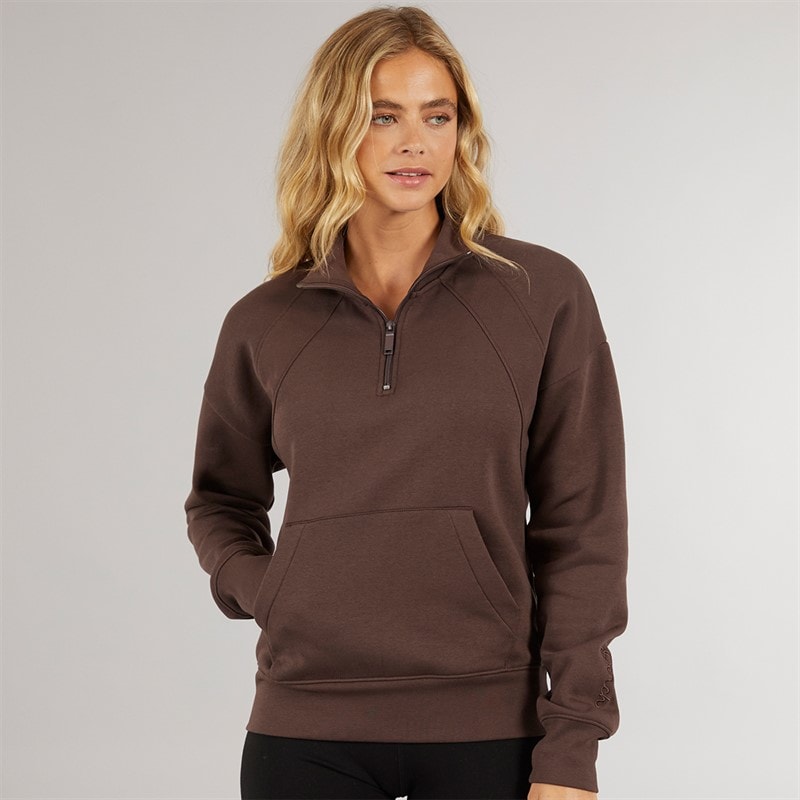 Bench Dame Zilia Sweatshirt Kaffe - Billede 3