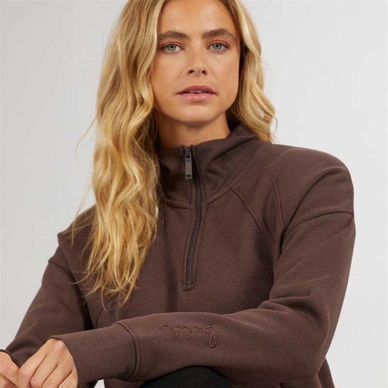 Bench Dame Zilia Sweatshirt Kaffe - Billede 4