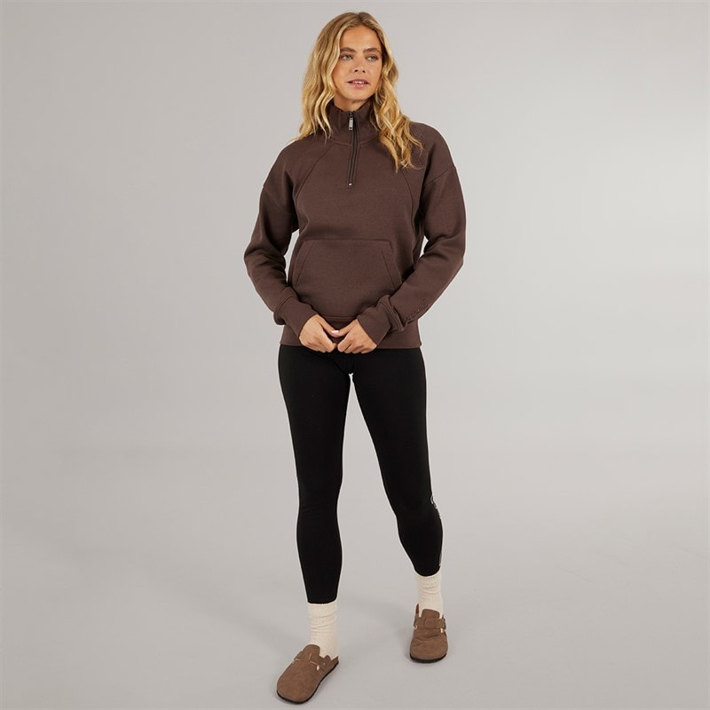 Bench Dame Zilia Sweatshirt Kaffe - Billede 5
