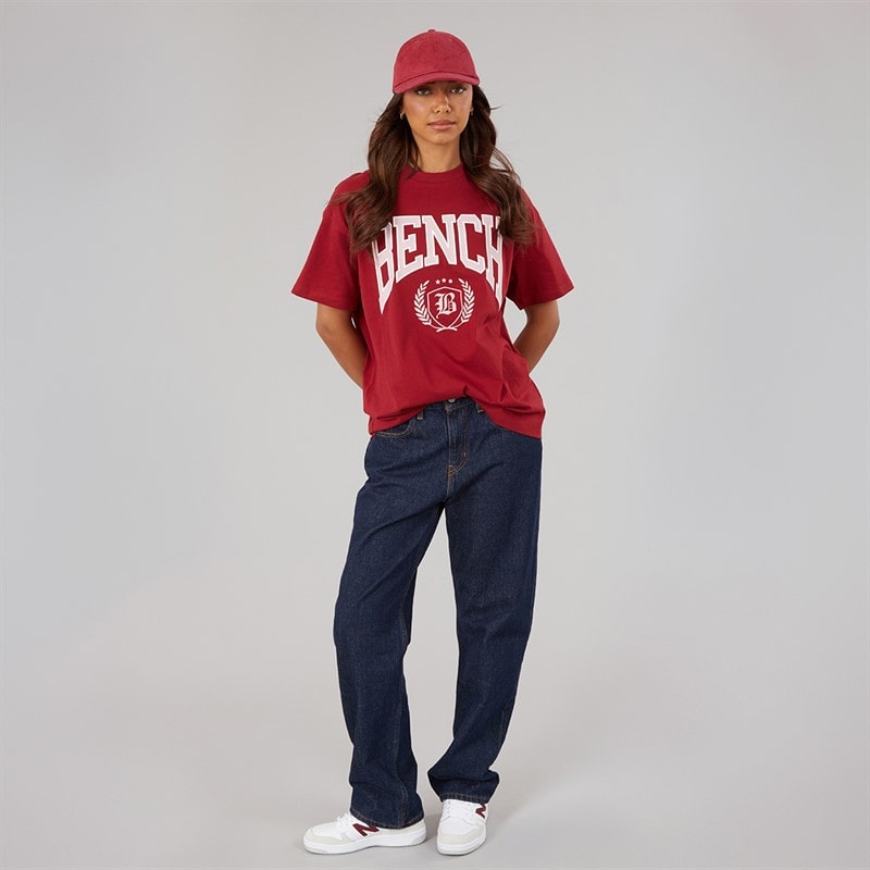 Bench Dame Farri T-Shirt Tranebær Juice - Billede 3