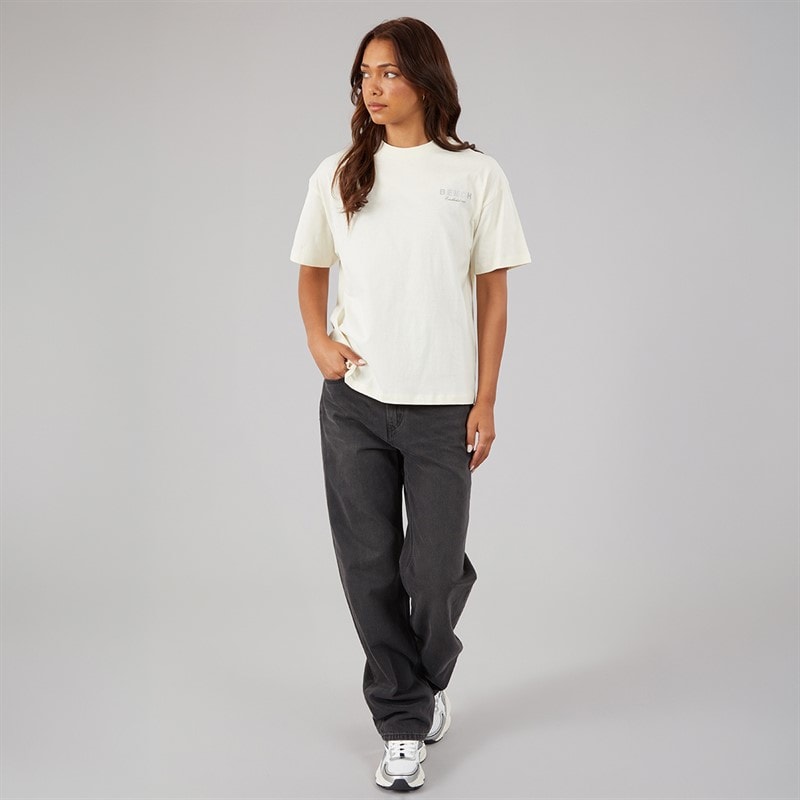 Bench Dame Yalo T-shirt Vinter Hvid - Billede 4