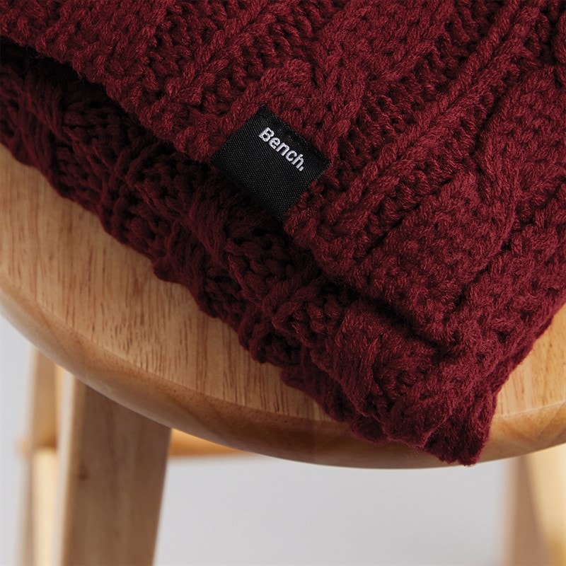 Bench Dame Mallory Halstørklæde Cordovan - Billede 2