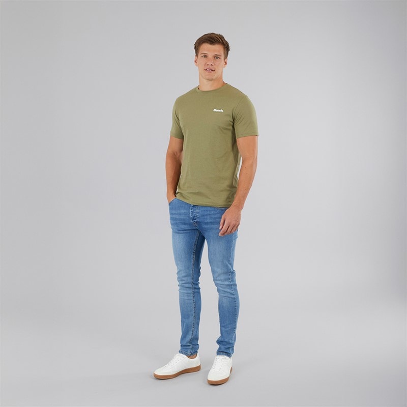 Bench Herre Ralemo Skinny Jeans Midwash - Billede 4