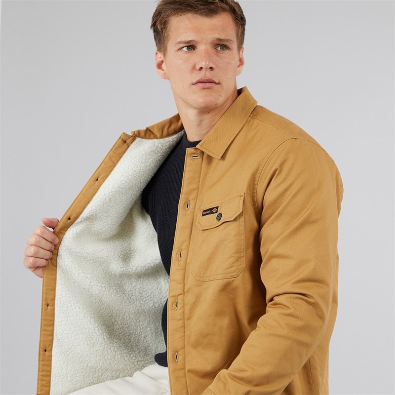 Bench Herre Merrin Borg Arbejdsjakke Camel Brun - Billede 3