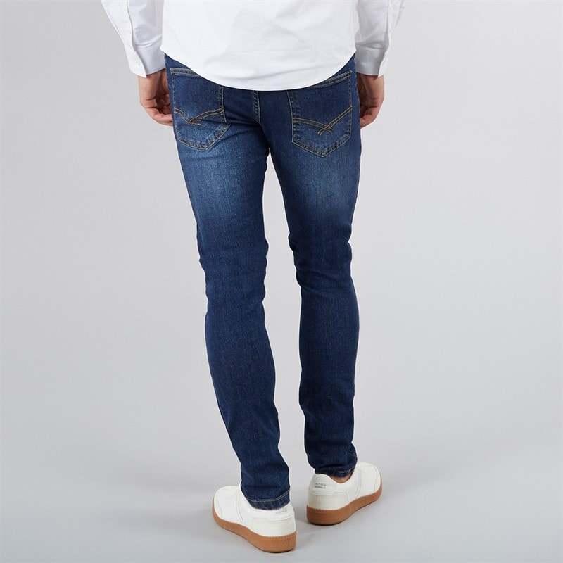 Bench Herre Ralemo Skinny Jeans Darkwash - Billede 2