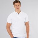 Bench Herre Brescia Strikket Polo Hvid