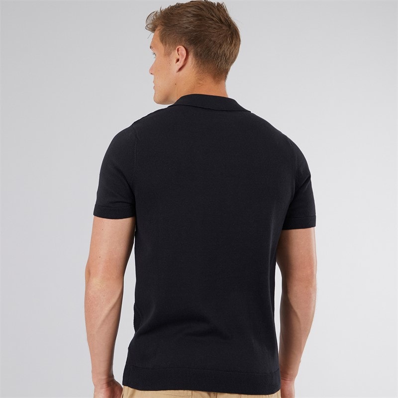 Bench Herre Brescia Strikket Polo Sort - Billede 2