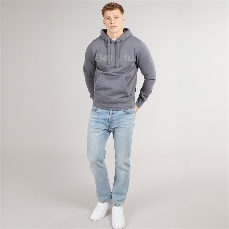 Bench Herre Trassi Hættetrøje Steel Grey - Billede 3