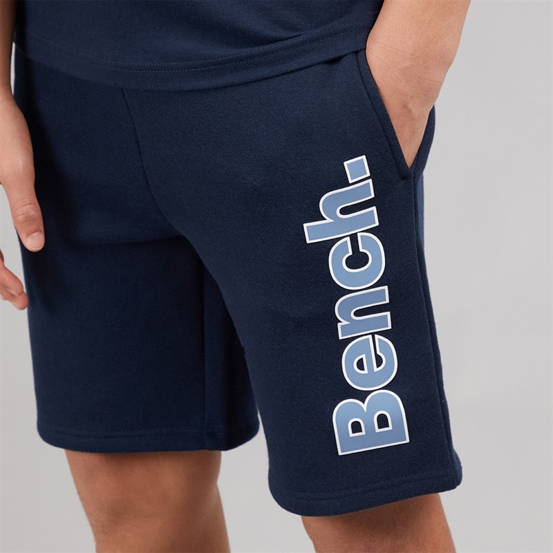 Bench Drenge Gowsen B T-shirt Og Shorts Sæt Navy - Billede 3