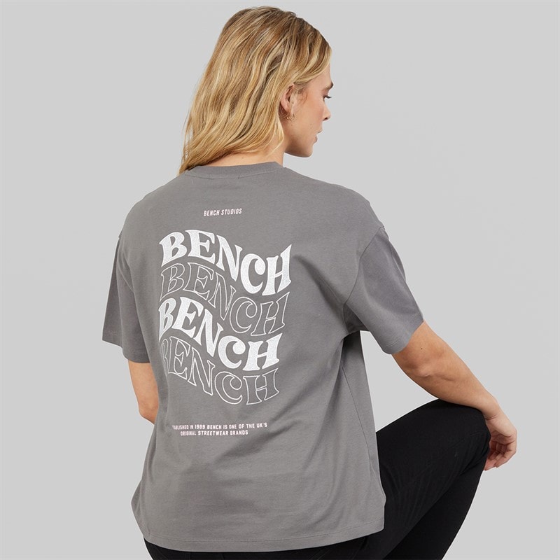 Bench Dame Renna T-shirt Charcoal - Billede 1