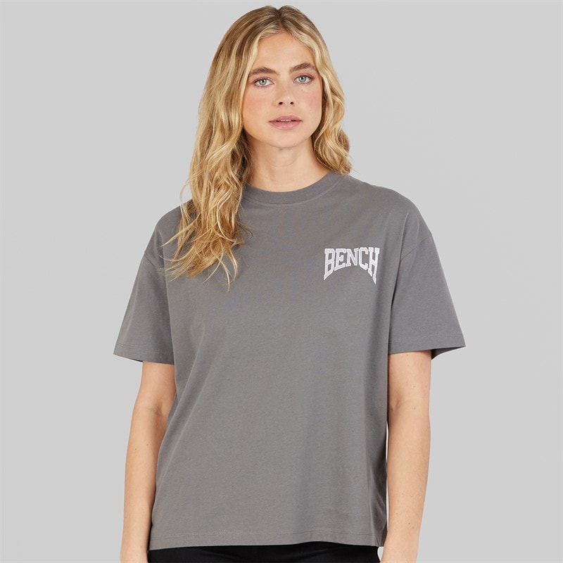 Bench Dame Renna T-shirt Charcoal - Billede 2