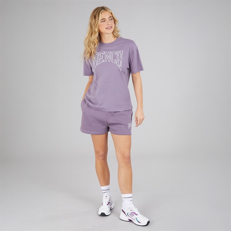 Bench Dame Zayah T-shirt Dusted Grapes - Billede 4