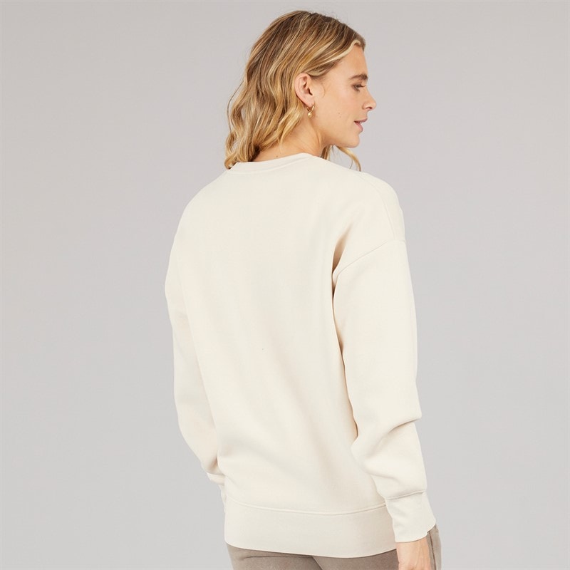 Bench Dame Lioh Oversized Sweatshirt Chalk - Billede 2