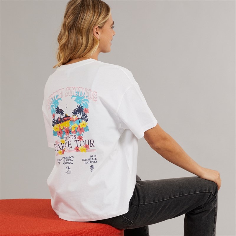 Bench Dame Craya T Shirt Hvid - Billede 1