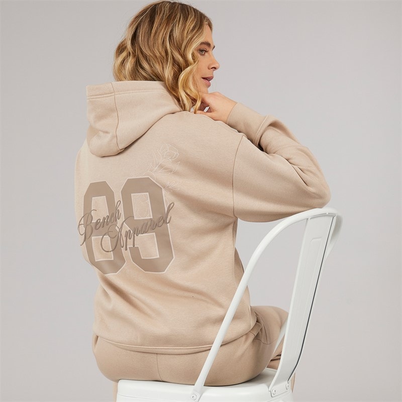 Bench Dame Pella Hættetrøje Taupe - Billede 1