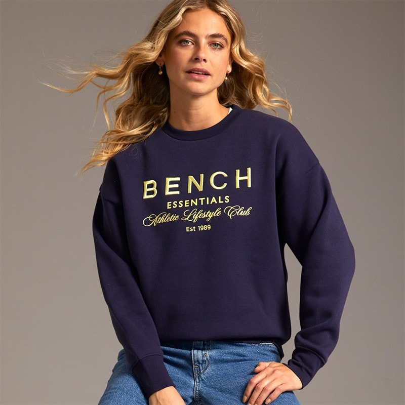 Bench Dame Rion Oversized Sweatshirt Deep Navy - Billede 1