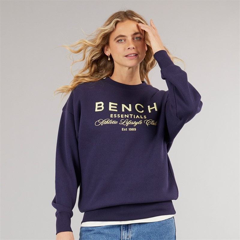 Bench Dame Rion Oversized Sweatshirt Deep Navy - Billede 3