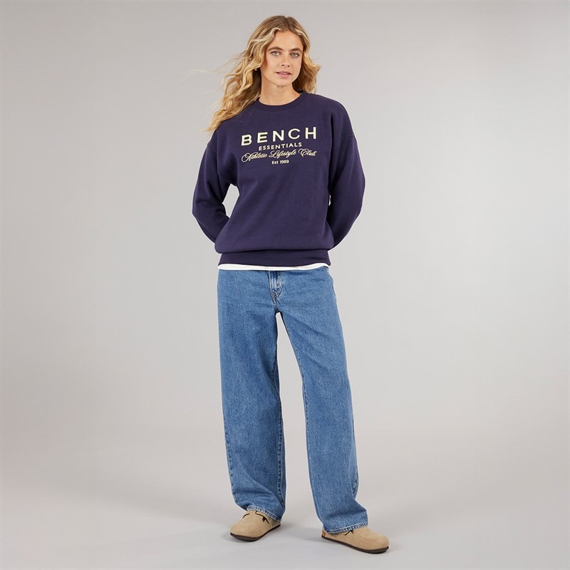 Bench Dame Rion Oversized Sweatshirt Deep Navy - Billede 4