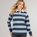 Bench Dame Wendren Rugby Skjorte Navy/Dusky Blå Navy / Dusky Blue