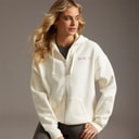 Bench Dame Catryn Hættetrøje Winter White