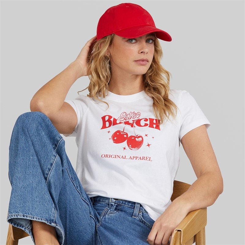 Bench Dame Sorren T-shirt Hvid - Billede 1