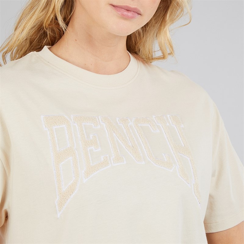 Bench Dame Zayah T-shirt Chalk - Billede 3