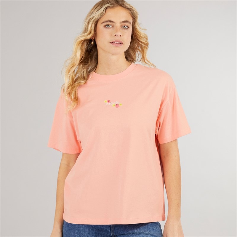 Bench Dame Craya T Shirt Pink Coral - Billede 2