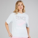 Bench Dame Jilen T-shirt Light Blue