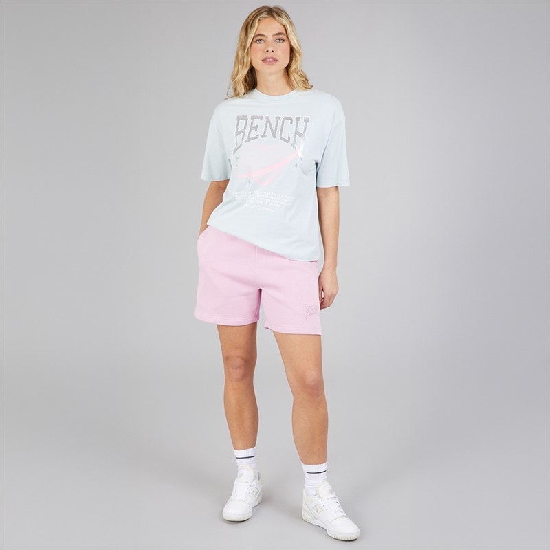 Bench Dame Jilen T-shirt Light Blue - Billede 4