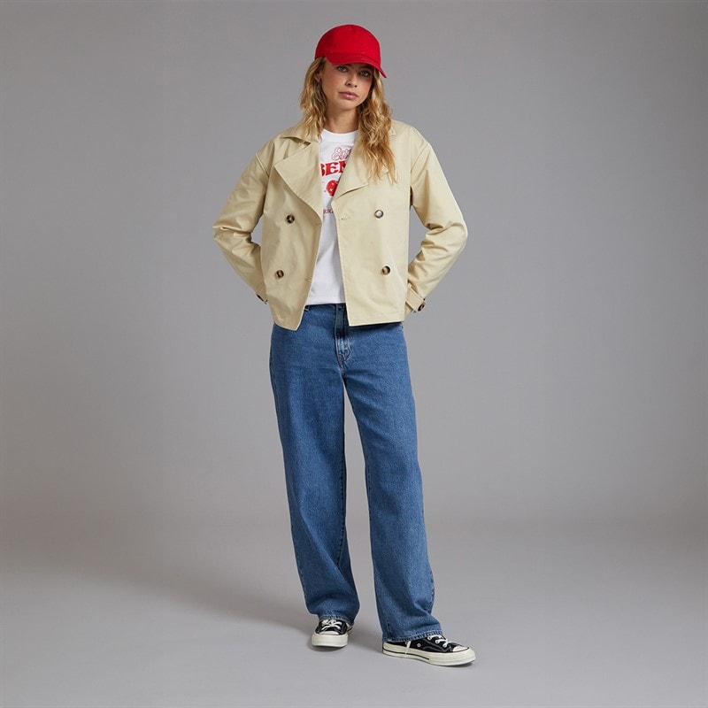 Bench Dame hofte længde trenchcoat Beige - Billede 4