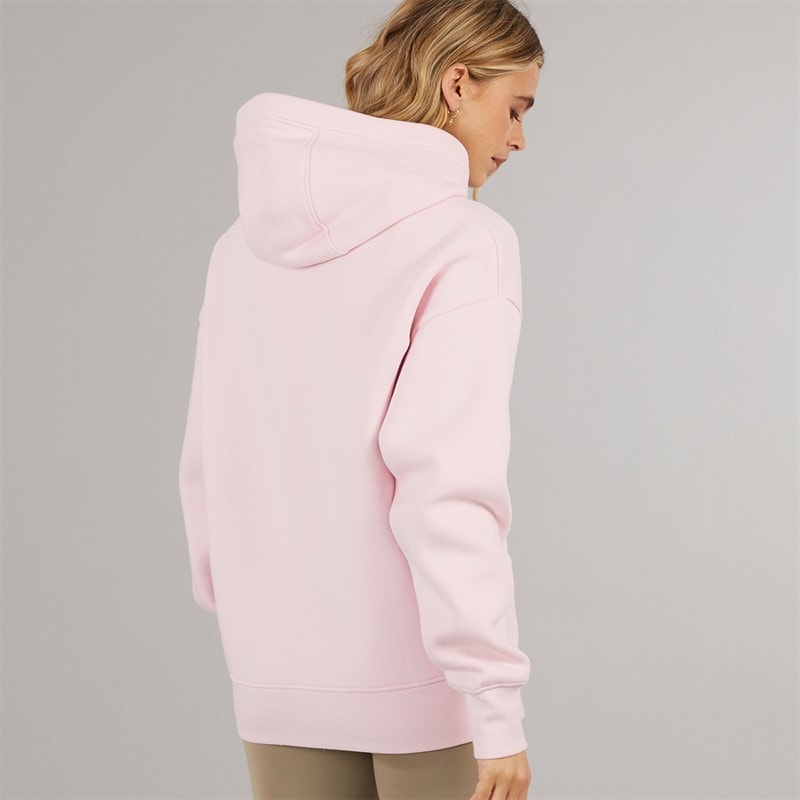 Bench Dame Riddy Oversized Hættetrøje Pink Frost - Billede 2