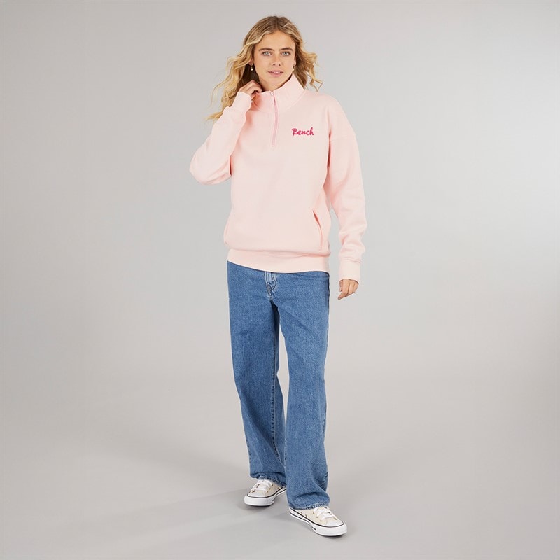 Bench Dame Casiah Sweatshirt Pink - Billede 4