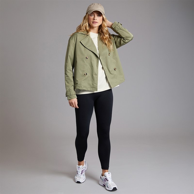 Bench Dame hofte længde trenchcoat Khaki - Billede 4