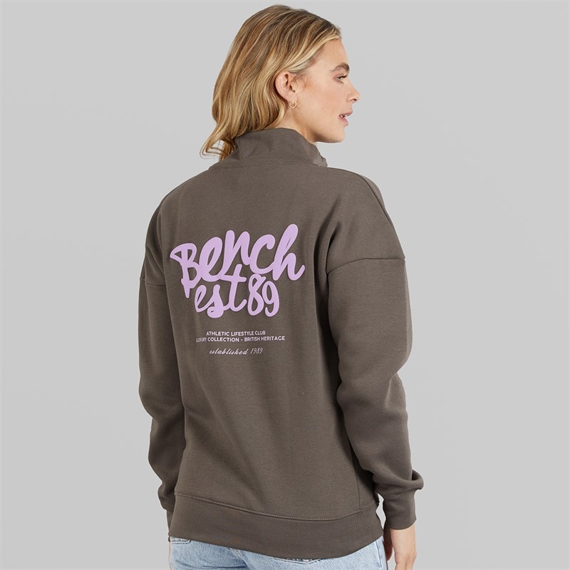 Bench Dame Casiah Sweatshirt Charcoal - Billede 2
