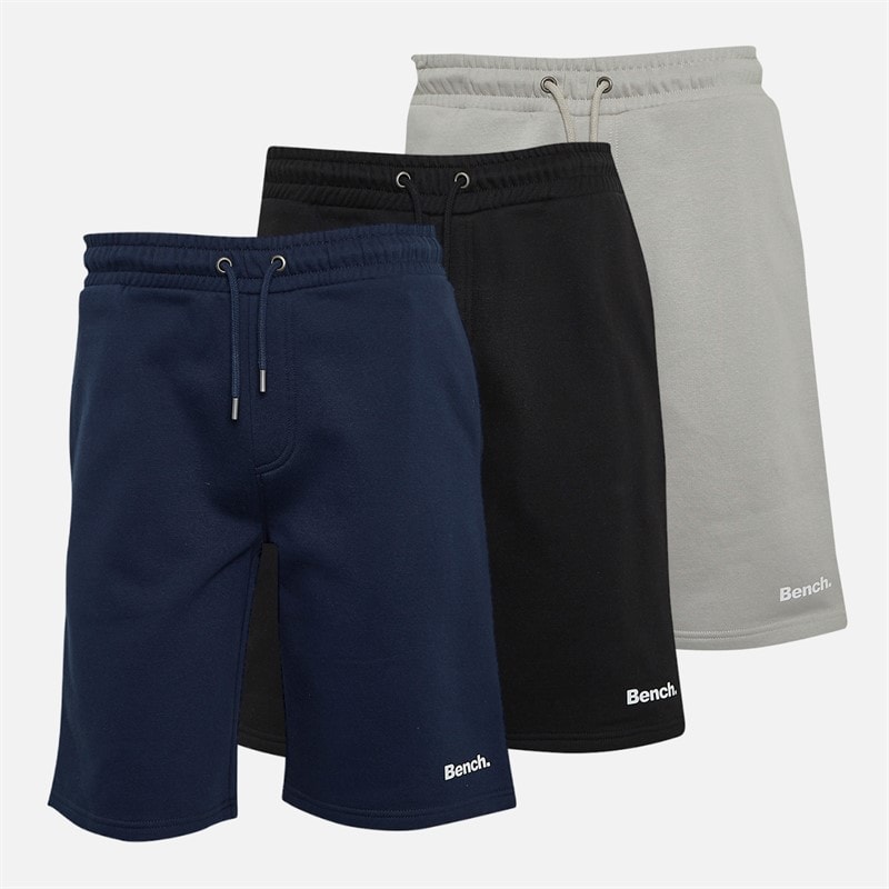 Bench Herre Bavela Tre Pak Shorts Sort/Frost Grey/Navy - Billede 2