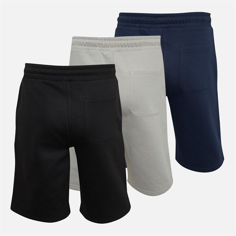 Bench Herre Bavela Tre Pak Shorts Sort/Frost Grey/Navy - Billede 3