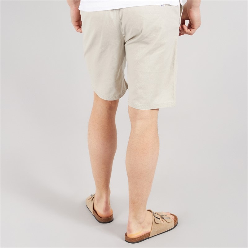 Bench Herre Setero Linned Shorts Sand - Billede 2