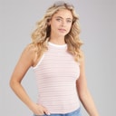 Bench Dame Elsu Vest Pink Stripe