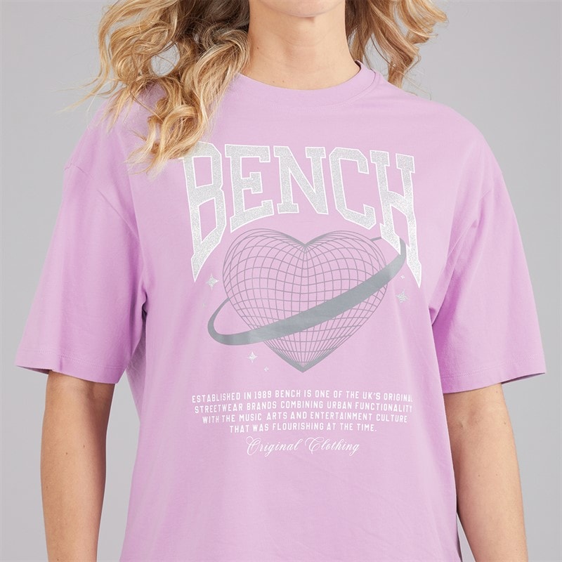 Bench Dame Jilen T-shirt Lilac Breeze - Billede 3