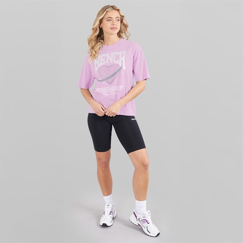 Bench Dame Jilen T-shirt Lilac Breeze - Billede 4