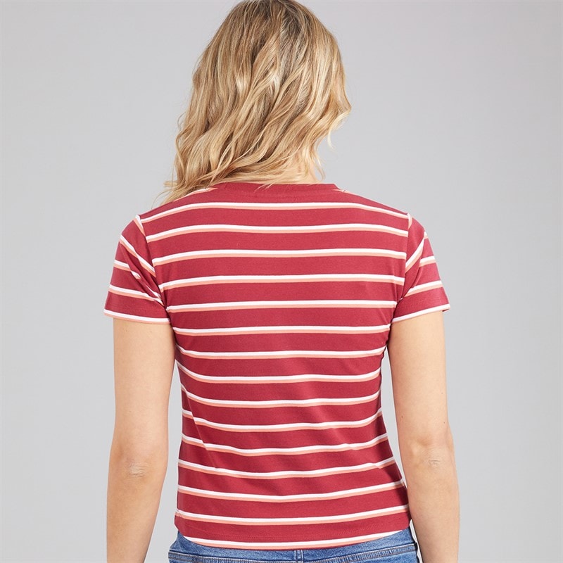 Bench Dame Miral T-shirt Cranberry Juice - Billede 2