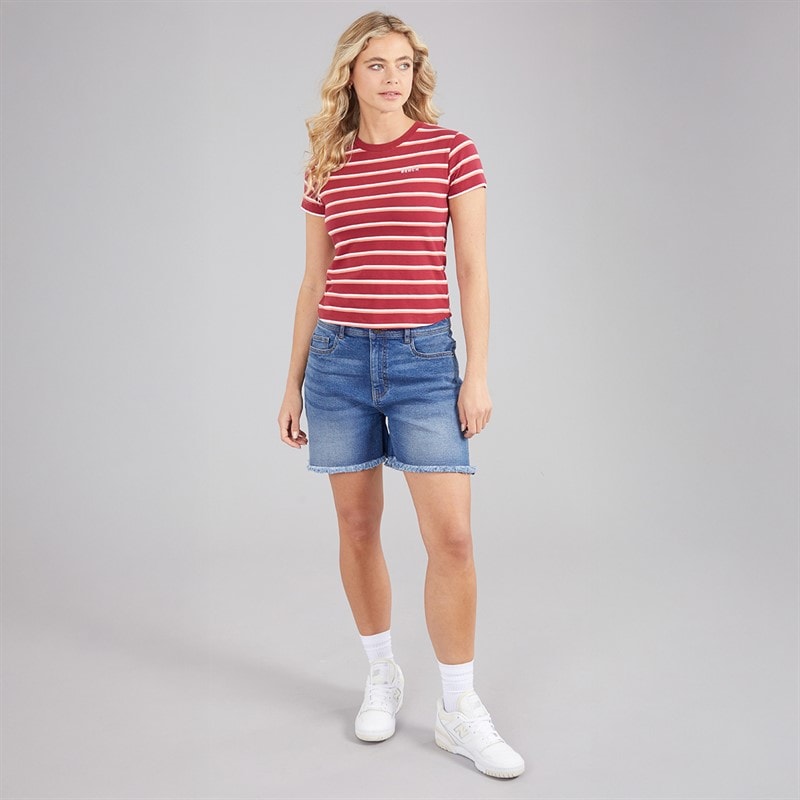 Bench Dame Miral T-shirt Cranberry Juice - Billede 4
