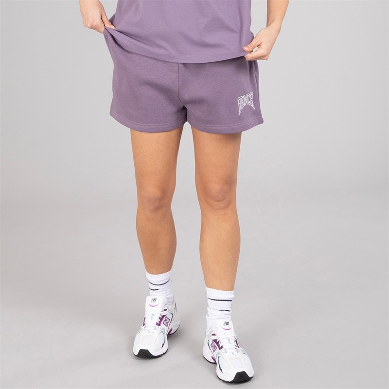 Bench Dame Loanne Fleece Shorts Dusted Grapes - Billede 1