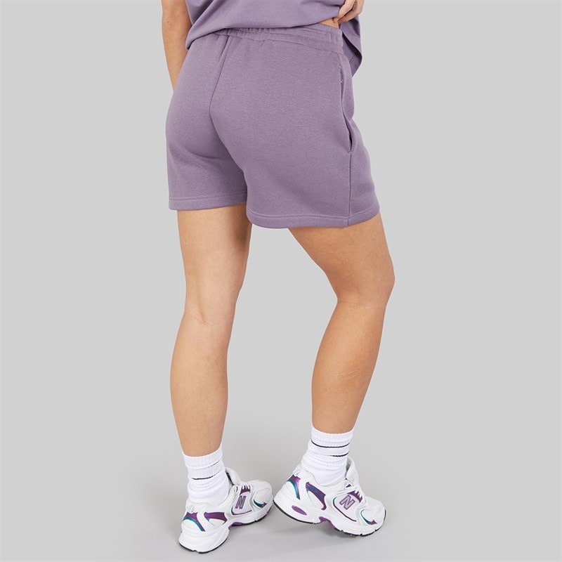 Bench Dame Loanne Fleece Shorts Dusted Grapes - Billede 2