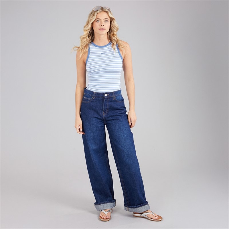 Bench Dame Elsu Vest Sky Stripe - Billede 4