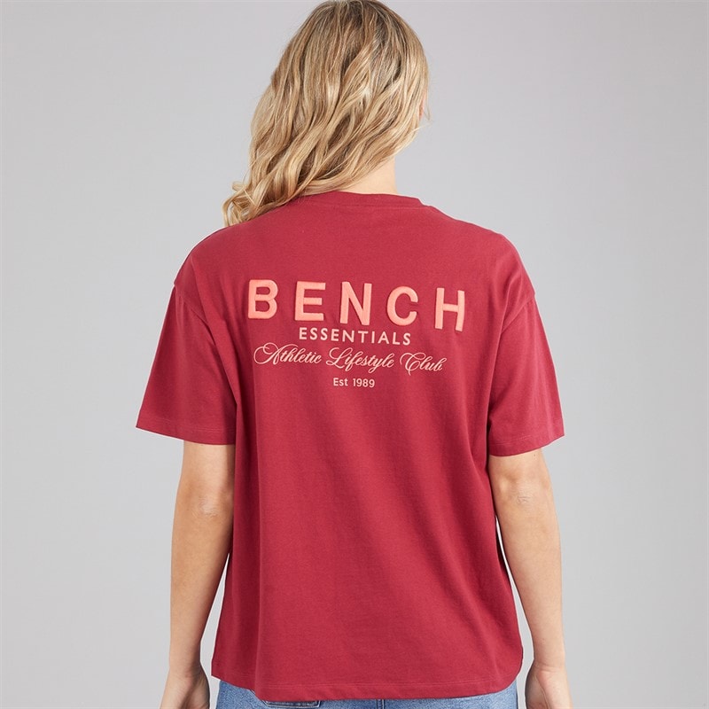 Bench Dame Jorgie T-shirt Cranberry Juice - Billede 2