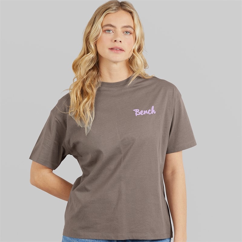 Bench Dame Enalla T-shirt Charcoal - Billede 2