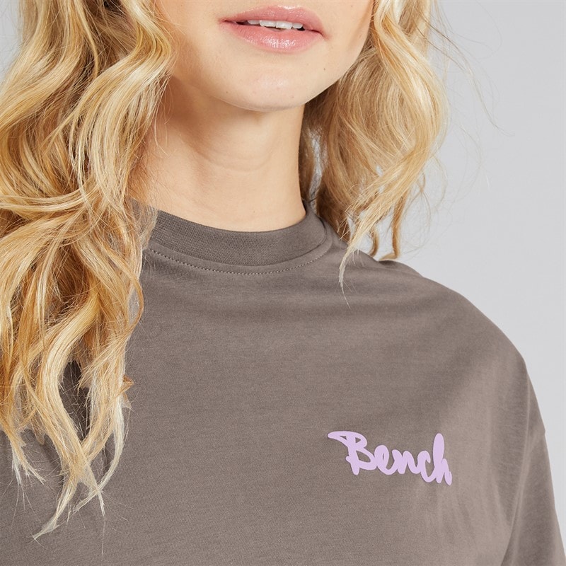 Bench Dame Enalla T-shirt Charcoal - Billede 3